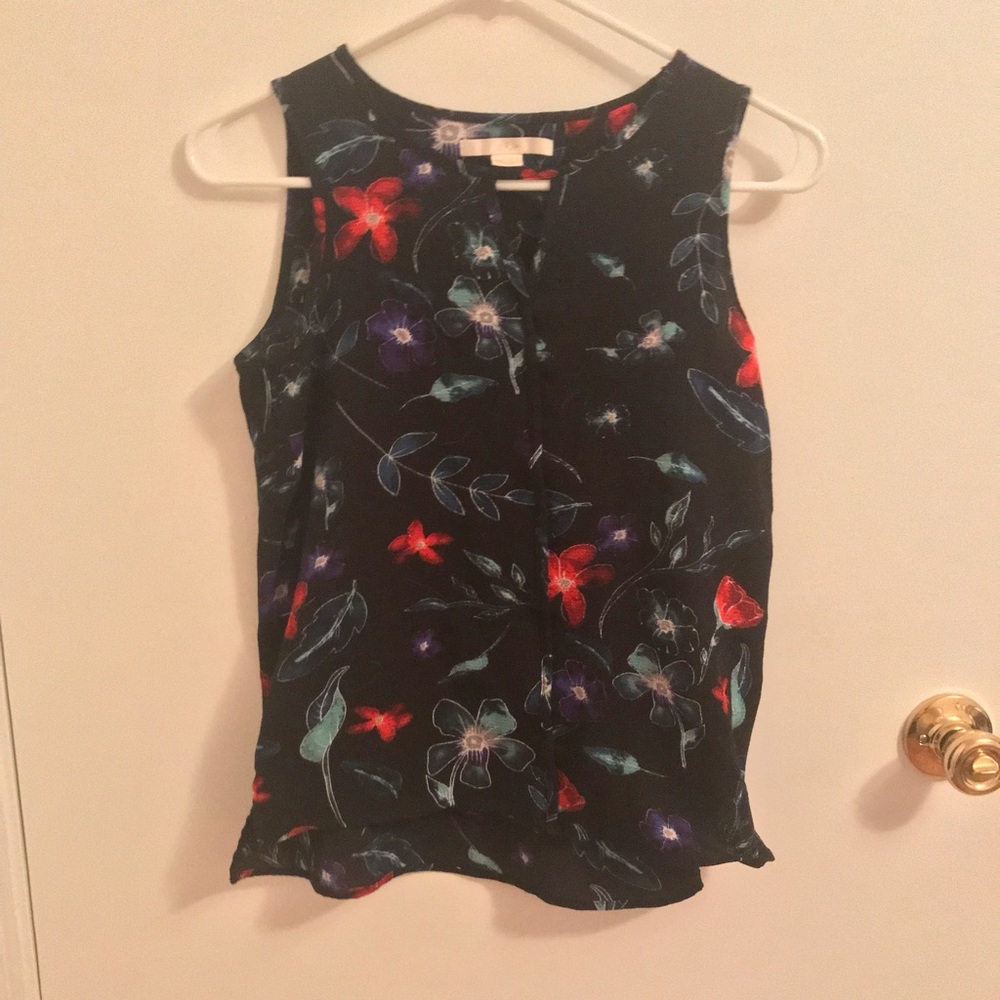 Womens floral tank